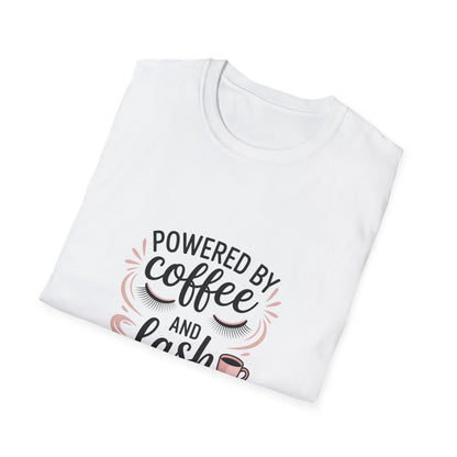 Coffee & Lash Extensions T-Shirt - Chic Beauty Lover Tee for Women | Cozy Lash Artist Gift | Trendy Eyelash Enthusiast Top