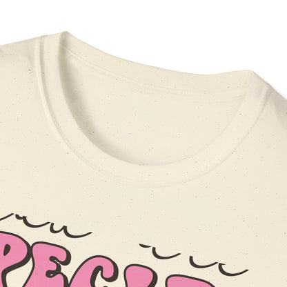 Groovy 'You Are Special To Me' T-Shirt | Retro Smiley Heart Eyes Tee | Unique Appreciation Gift for Loved Ones