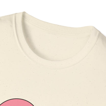 Groovy Be Mine Heart T-Shirt | Retro Pastel Valentine's Day Love Tee for Her | Adorable & Sweet Gift