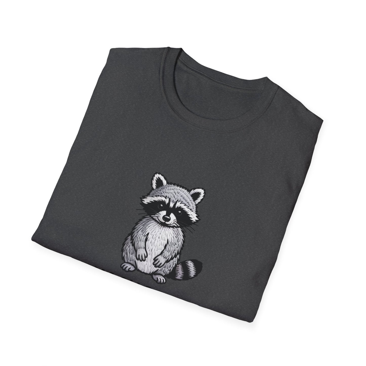 Charming Raccoon T-Shirt | Adorable Trash Panda Tee | Unique Wildlife Lover Graphic Top | Perfect Animal Gift Idea