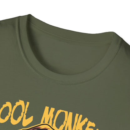 Awesome Cool Monkey T-Shirt | Edgy Streetwear Graphic Tee | Unique Urban Animal Print for Men & Women