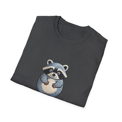 Hilarious Raccoon 'Will Work For Snacks' T-Shirt - Adorable Foodie & Animal Lover Graphic Tee