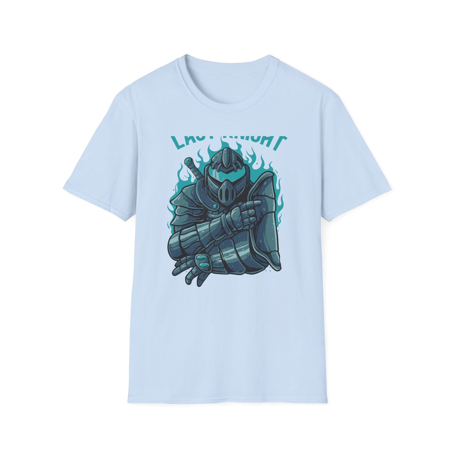 Epic Last Knight T-Shirt - Fantasy Armored Warrior Gaming Tee | Mystical Medieval Sci-Fi Protector Graphic Top
