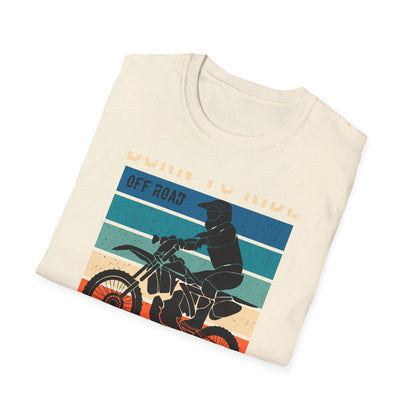Ultimate Born to Ride Off Road California Motocross T-Shirt | Vintage Dirt Bike Rider Tee | Adventure Awaits!