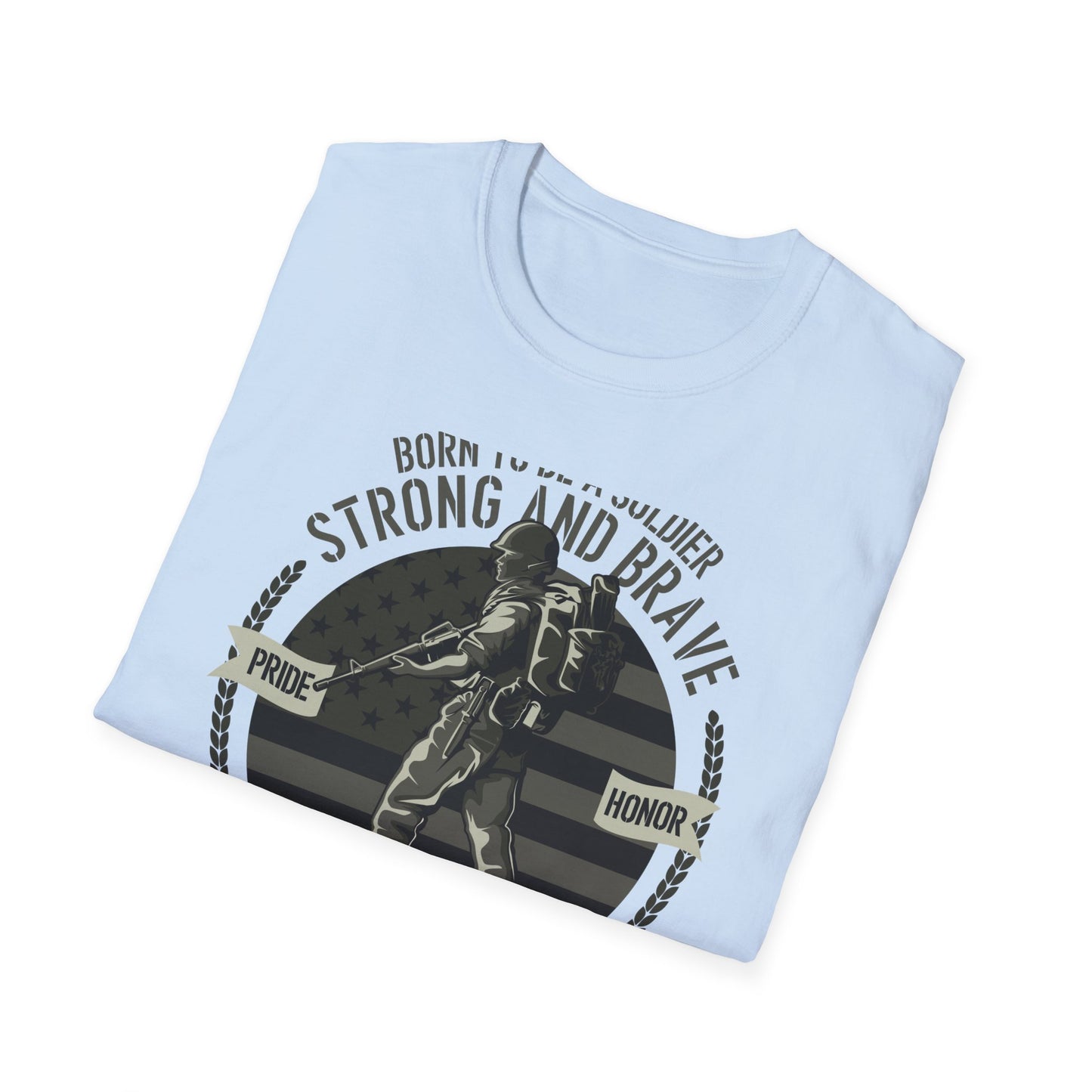 Proud Army Veteran T-Shirt - Strong & Brave Soldier Design | Honoring USA Military Service Gift