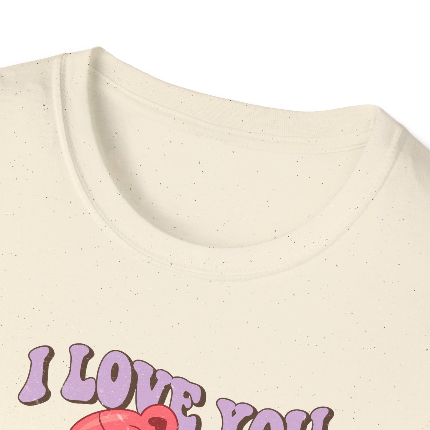 Expressive 'I Love You Beary Much' Teddy Bear T-Shirt - Adorable Love Heart Pun Tee - Sweet Valentine's Day & Anniversary Gift