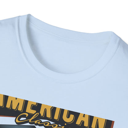 Epic American Classic Muscle Car V8 Engine T-Shirt | Authentic Garage Mechanic Tee | Since 1973 Vintage Car Lover Gift