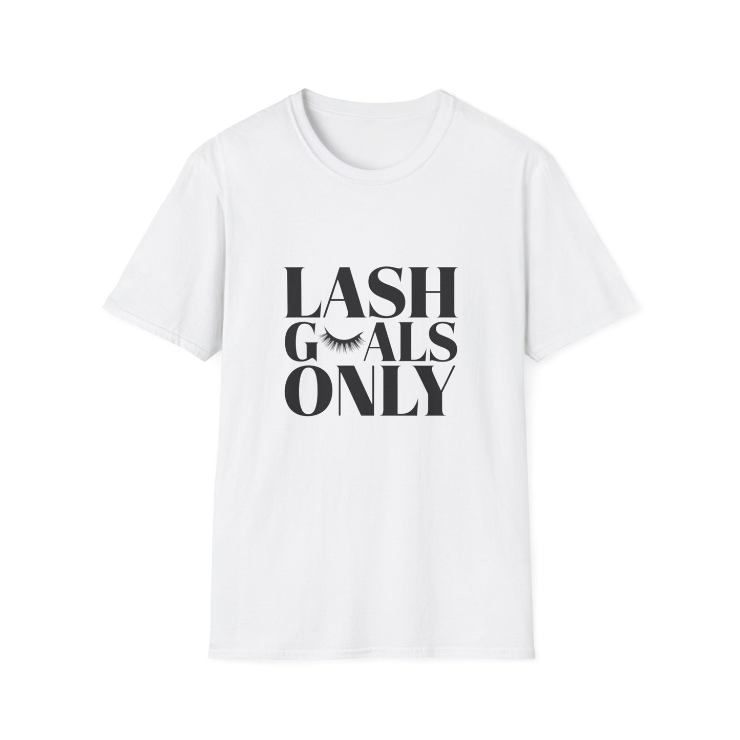 Stunning Lash Queen T-Shirt | Iridescent Eyelash Design Tee for Beauty Enthusiasts & Lash Techs