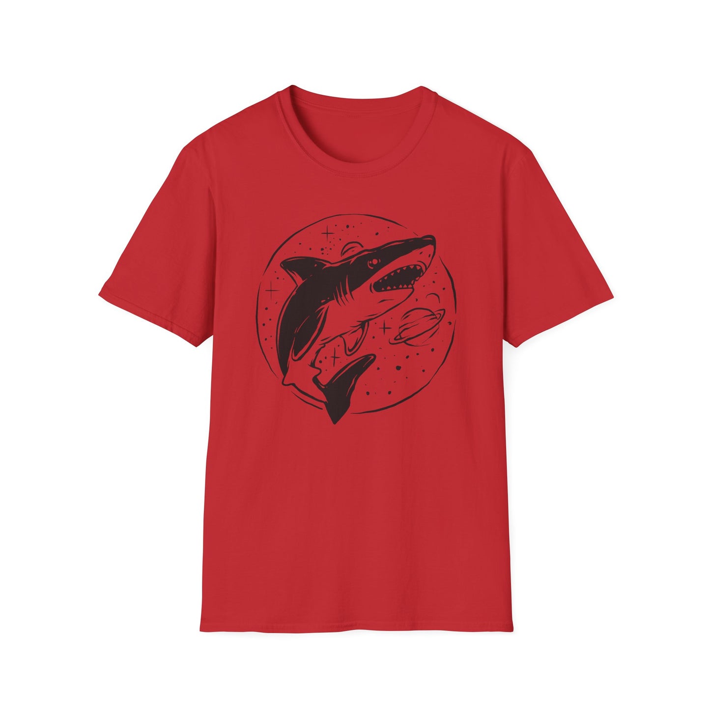 Epic Cosmic Shark T-Shirt | Stellar Space Ocean Graphic Tee | Unique Marine Life Apparel Gift