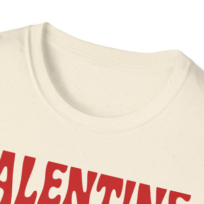 Groovy Valentine Heart Eyes Smiley T-Shirt - Retro Love Day Tee for Her & Him | Expressive & Cute
