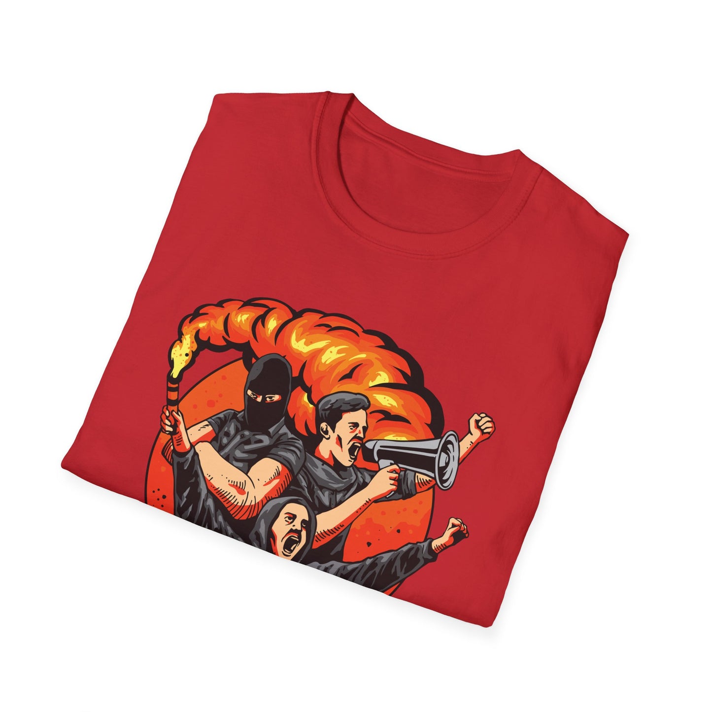 Bold Uprising Protest T-Shirt | Revolutionary Activism Tee | Ignite Change & Raise Your Voice | Freedom Fighter Apparel