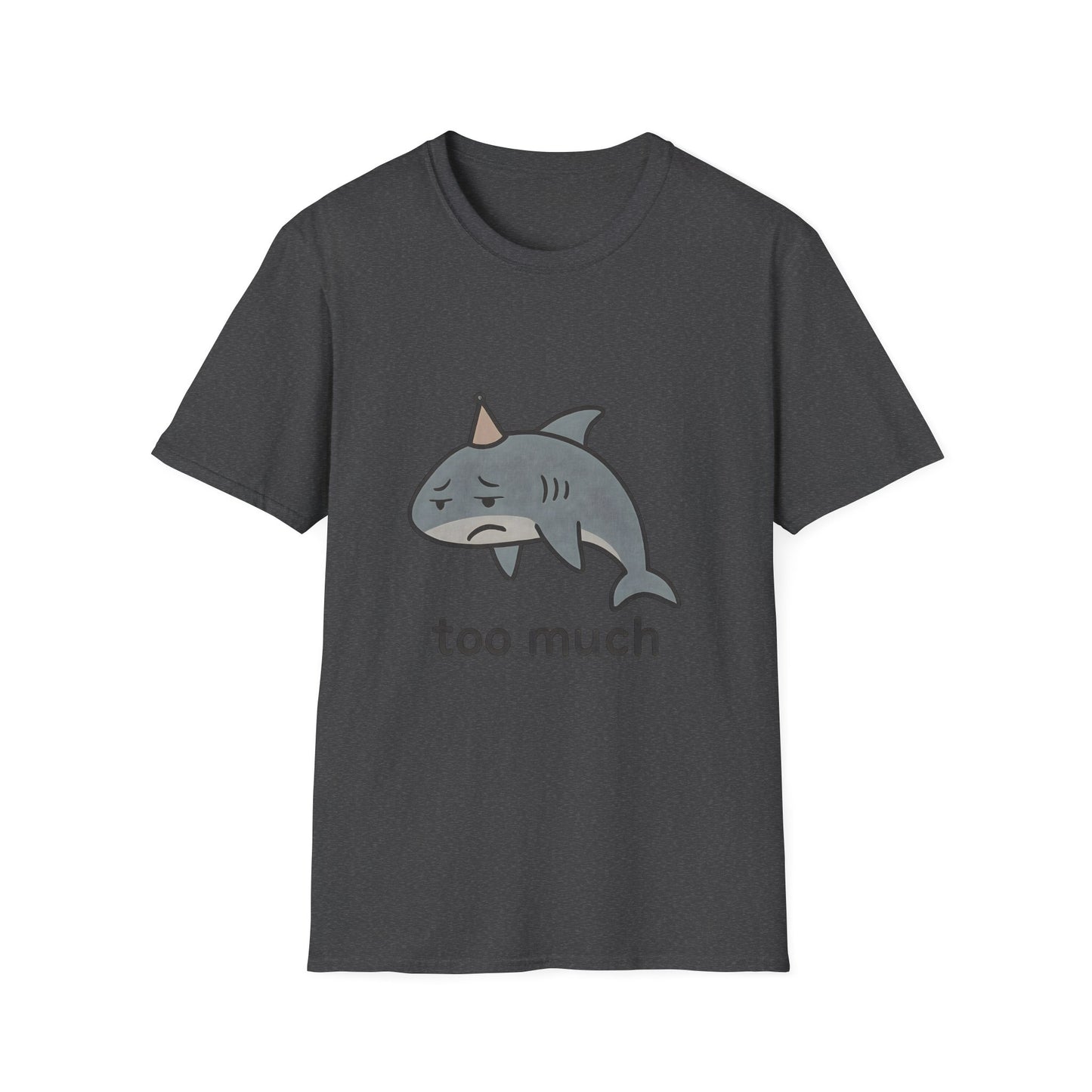 Too Much Shark Overwhelmed Meme T-Shirt