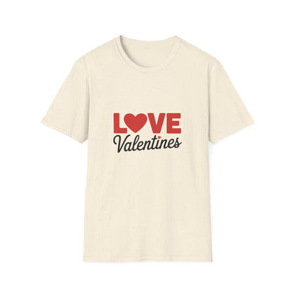 Chic LOVE Valentines T-Shirt | Heartwarming Gift for Valentine's Day & Couples | Express Your Love in Style