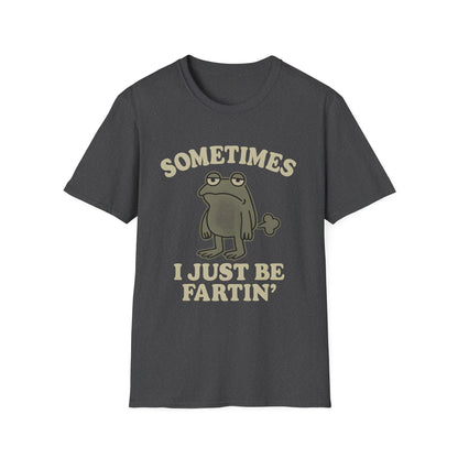 Sometimes I Just Be Fartin’ Funny Frog T-Shirt