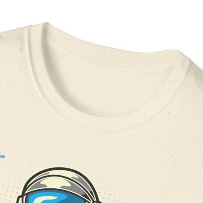 Radical Astronaut Skateboard T-Shirt | Awesome Space Skater Graphic Tee for Sci-Fi & Skate Fans | Unisex Stellar Design
