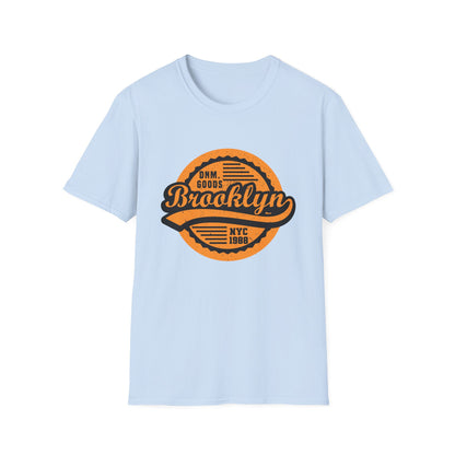 Authentic Brooklyn NYC 1988 Vintage Denim Goods T-Shirt - Urban Street Style Graphic Tee for Men & Women