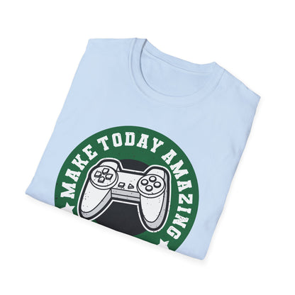 Make Today Amazing Gaming T-Shirt | Est. 2007 Retro Controller Tee - Awesome Gamer Gift for Video Game Fans