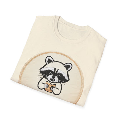 Hilarious Raccoon Snack Break Forever T-Shirt - Cute Foodie Animal Lover Tee | Trendy & Comfy Graphic Top