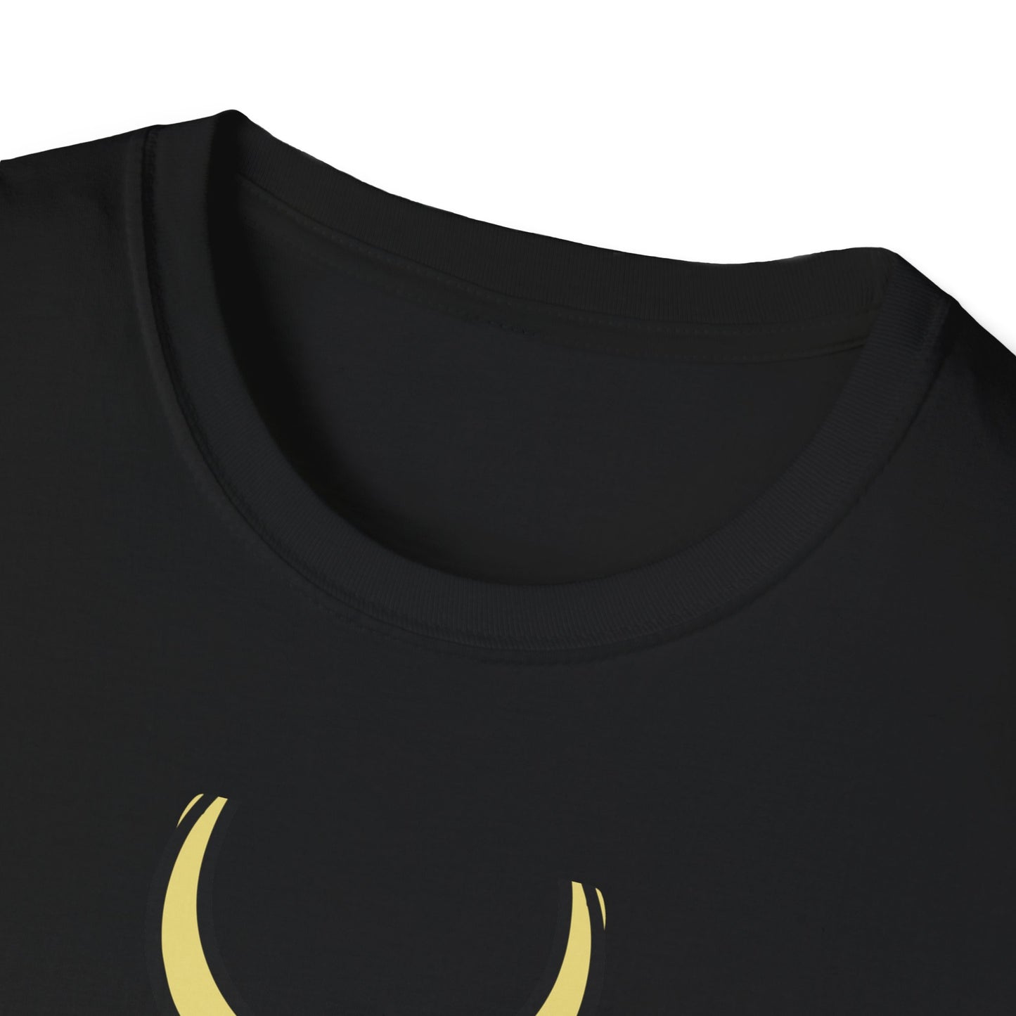 Mystical Crescent Moon Bat Creature T-Shirt - Gothic Vampire Beast Tee for Dark Fantasy & Horror Fans