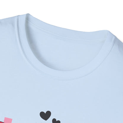 Adorable You + Me = Love Cartoon Hearts T-Shirt - Perfect Romantic Couple's Gift & Valentine's Day Tee