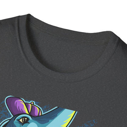 Epic Skater Shark T-Shirt | Rad Retro Skateboard Animal Graphic Tee | Cool Streetwear Apparel for Skate Lovers