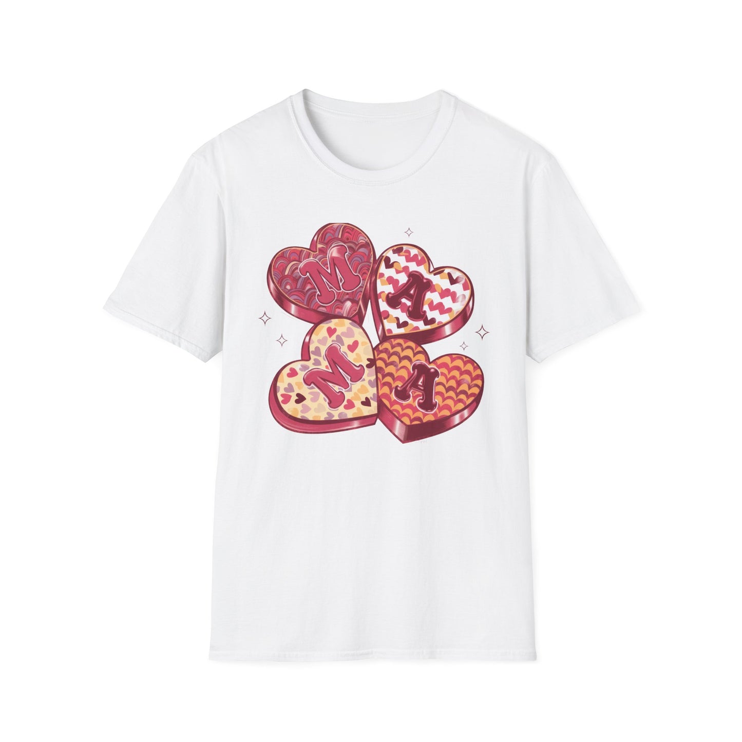 Sweet Mama Heart T-Shirt | Adorable Candy Box Design Tee | Perfect Mother's Day Gift for Mom & New Moms