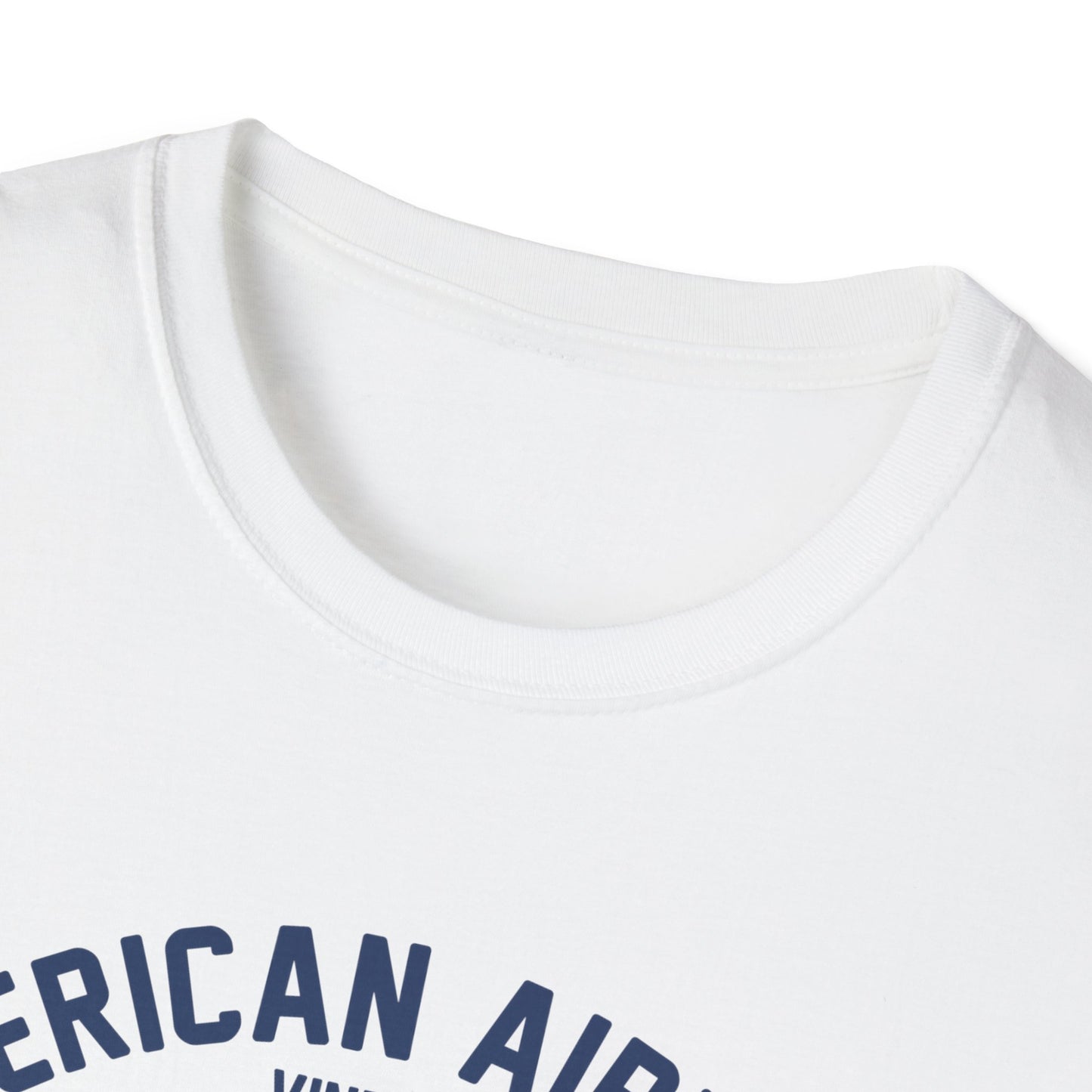 Vintage Skeleton Pilot Biplane T-Shirt - American Airways Fly Away Retro Aviation & Thrilling Thumbs Up Tee