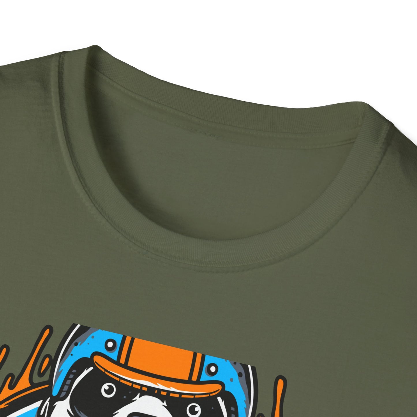 Epic Panda Biker T-Shirt! Cool Motorcycle Riding Animal Graphic Tee. Vibrant, Unique & Fun for Riders & Panda Lovers. Must-Have!
