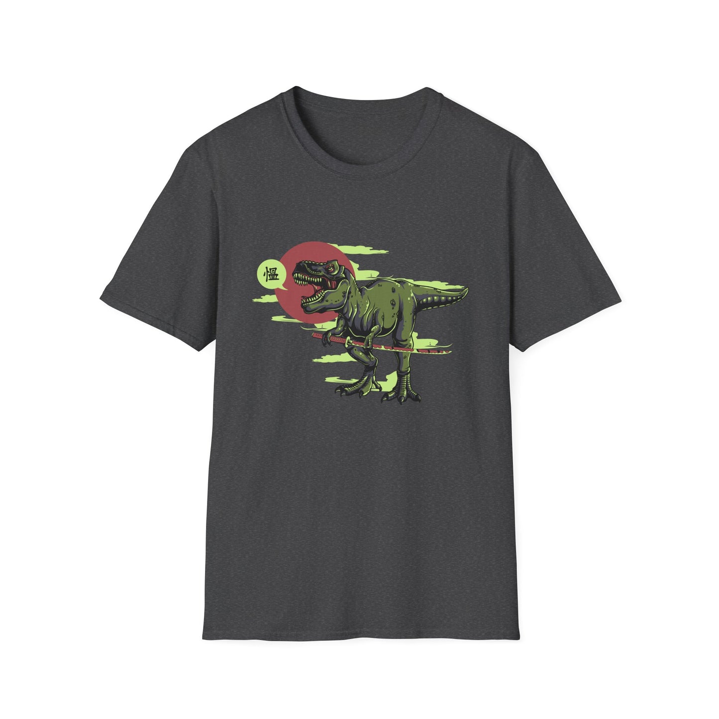 Epic Samurai T-Rex T-Shirt | Fierce Dinosaur Katana Japanese Style Tee | Unique Dino Lover Gift
