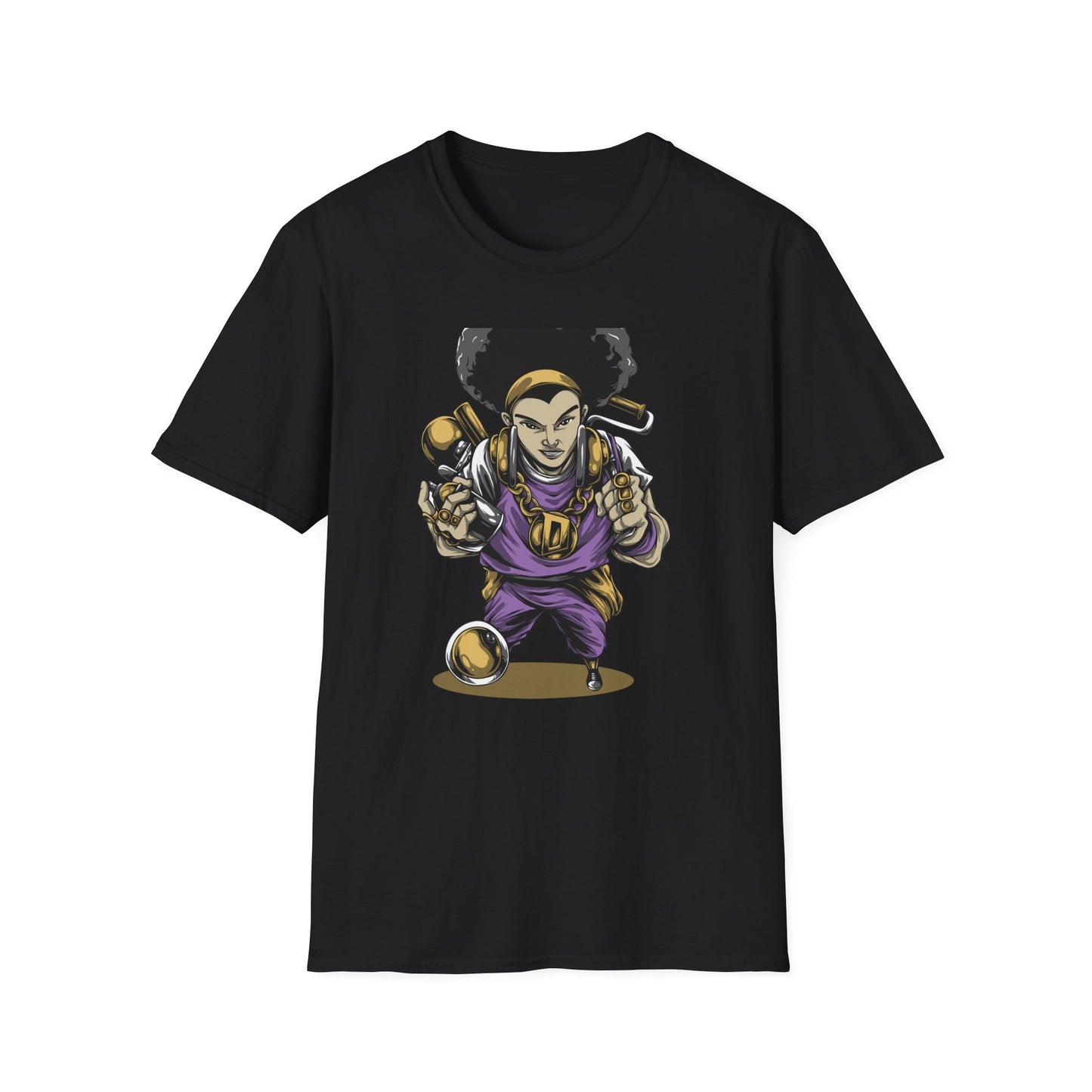 Dynamic Hip Hop DJ T-Shirt - Epic Urban Graffiti Artist Streetwear Graphic Tee | Music Culture