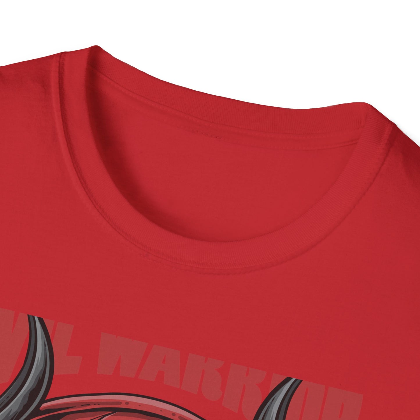 Epic Evil Warrior Horned Helmet T-Shirt | Menacing Dark Fantasy Skull Tee | Gamer Goth Apparel