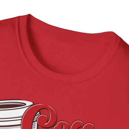 Coffee Is My Valentine Gnome T-Shirt | Charming Heart Coffee Lover Tee | Funny Anti-Valentine's Day Gift for Singles & Sweet Tooths
