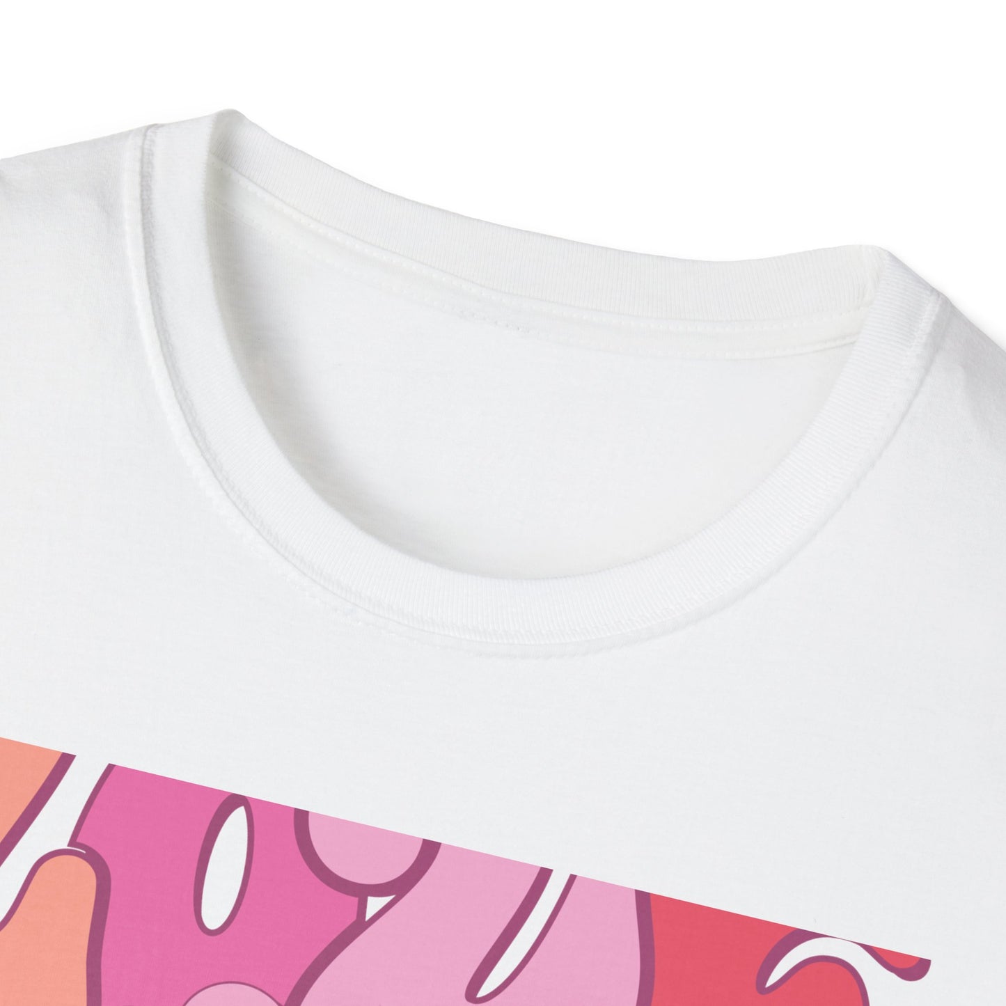 Groovy "LOVE MORE worry less" T-Shirt | Retro Happy Heart Tee | Positive Vibes Apparel for All | Inspiring Gift