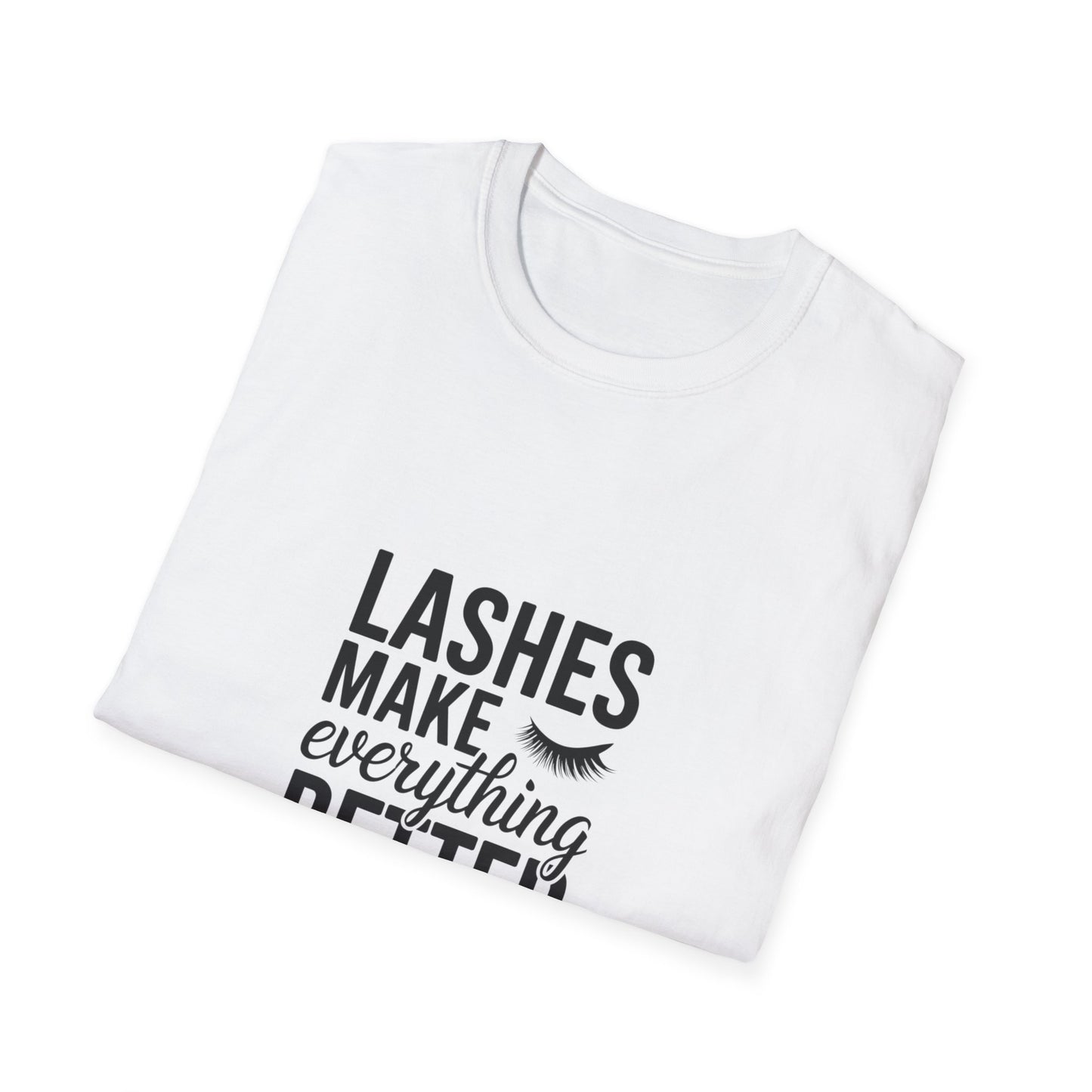 You Are Everything To Me T-Shirt - Heartfelt Eyelash Design Gift for Her, Wife, Girlfriend, Mom - Adorable Love Tee