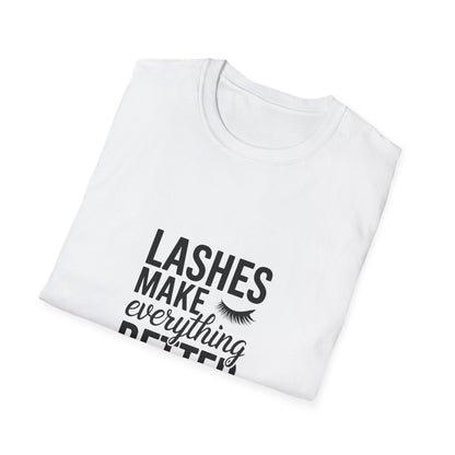 You Are Everything To Me T-Shirt - Heartfelt Eyelash Design Gift for Her, Wife, Girlfriend, Mom - Adorable Love Tee