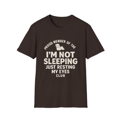 Funny Dad Nap Club Graphic Shirt