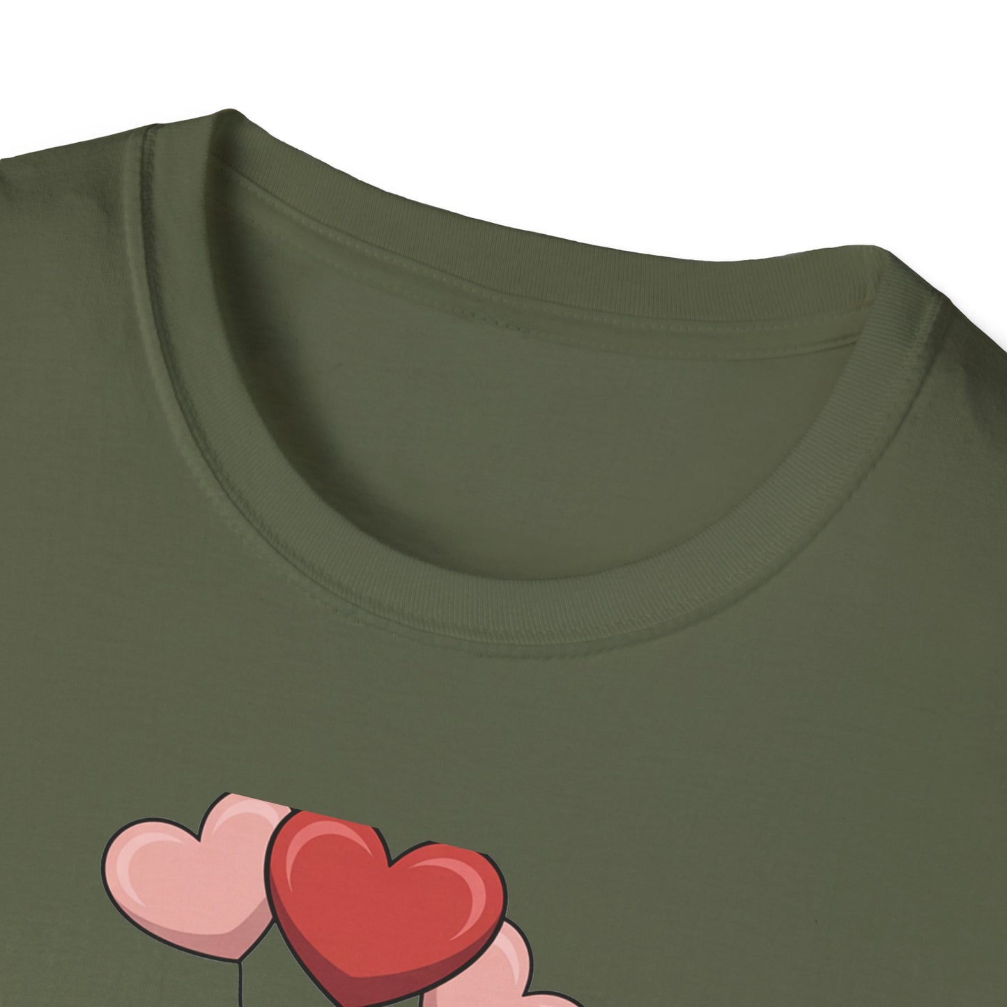 Charming Valentine Gnome Love T-Shirt | Cute Heart Design & Polka Dot Hat | Sweet Holiday Gift for Her