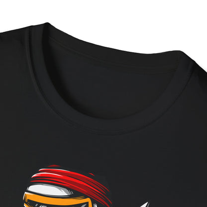 Epic Urban Mandalorian Graffiti Artist T-Shirt | Unique Sci-Fi Street Art Tee | Cool Bounty Hunter Fan Gift