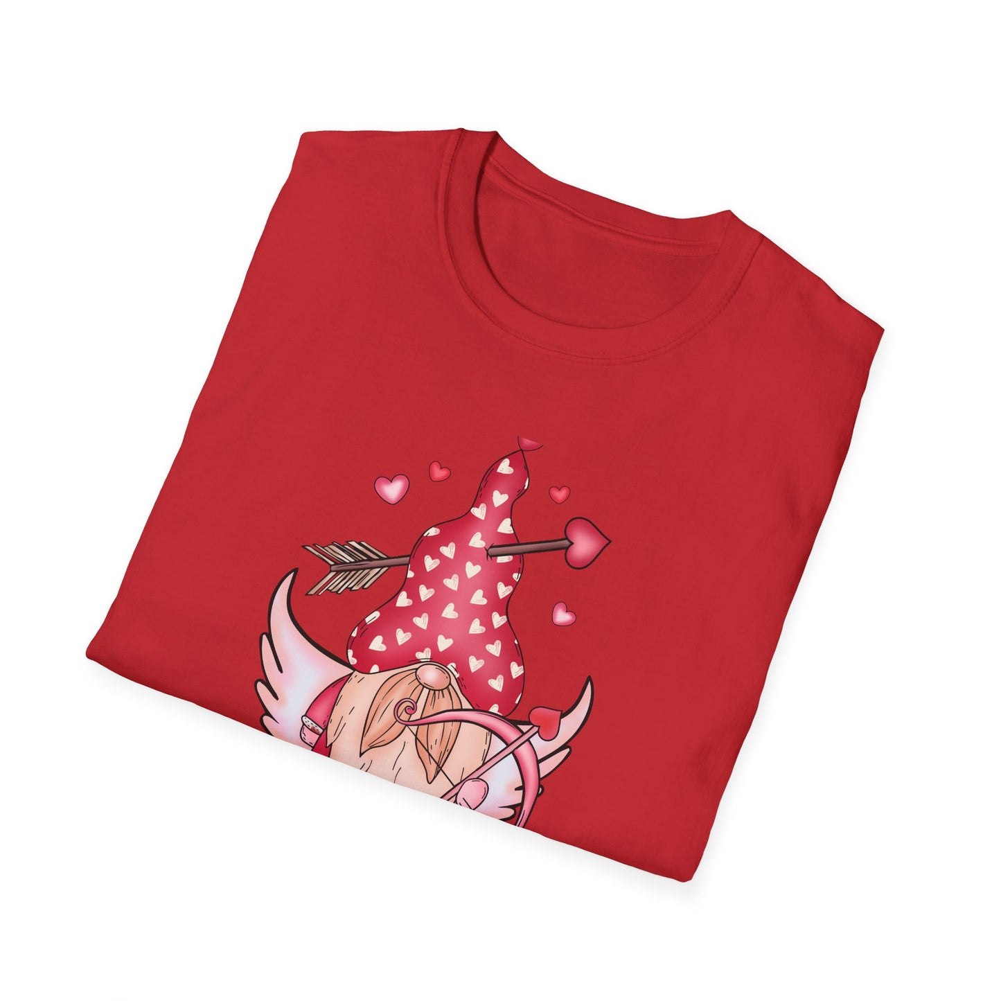 Adorable Valentine's Gnome T-Shirt - Cupid "Be Mine" Love Tee | Sweet Romantic Gift for Her & Him