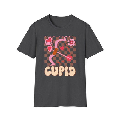 Sassy "Not Today Cupid" T-Shirt | Groovy Anti-Valentine's Day Heart Arrow Tee | Funny Retro Single Awareness Gift