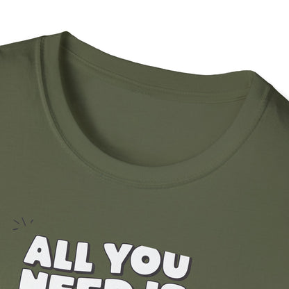 Cute All You Need Is Love T-Shirt | Sweet Heart Gift Box Tee | Romantic Valentine's Day Outfit | Adorable Love Statement Top