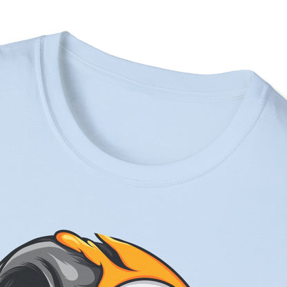 Melting Skull Emoji T-Shirt | Bold Expressive Scream Graphic Tee | Unique Edgy Streetwear Top