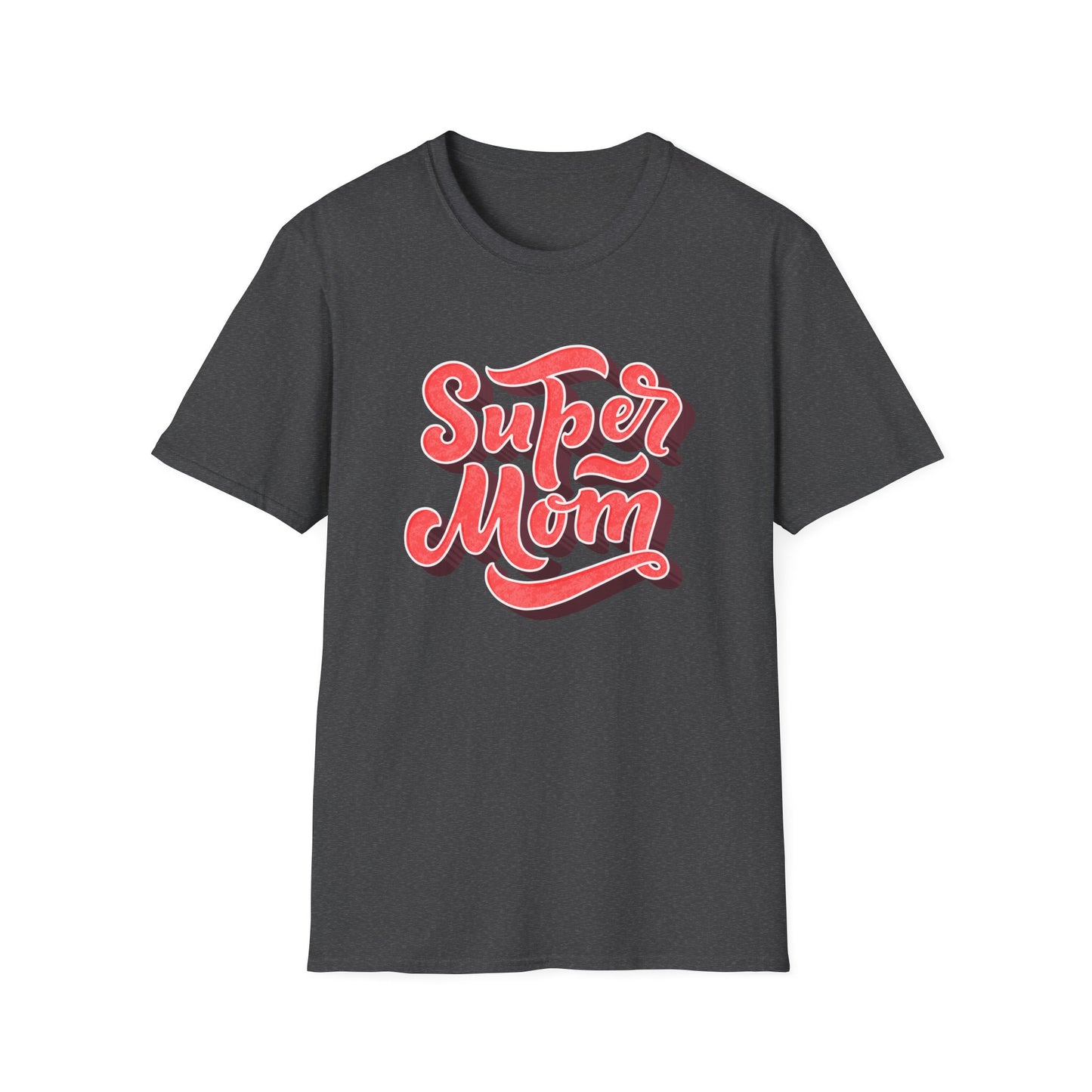 Super Mom T-Shirt | Vibrant Retro Script Tee | Ultimate Mother's Day Gift for Best Moms & Women