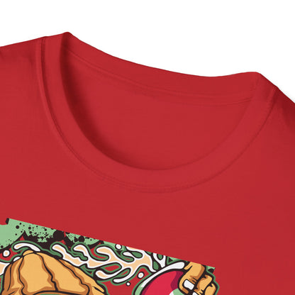Rad Go Scoot Monster Rider T-Shirt - Unique Urban Cartoon Scooter Streetwear Tee