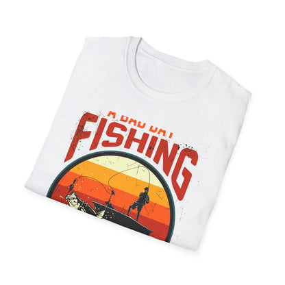 Hilarious "Bad Day Fishing" T-Shirt - Epic Angler Gift for Men & Women | Retro Sunset Bass Fishing Tee