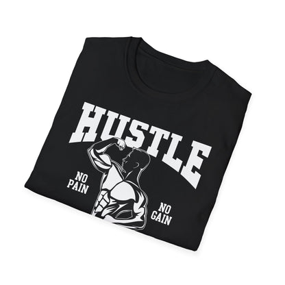 Ultimate No Pain No Gain Bodybuilding T-Shirt | Epic Gym Workout Fitness Muscle Motivator Tee for Dedicated Lifters & Athletes