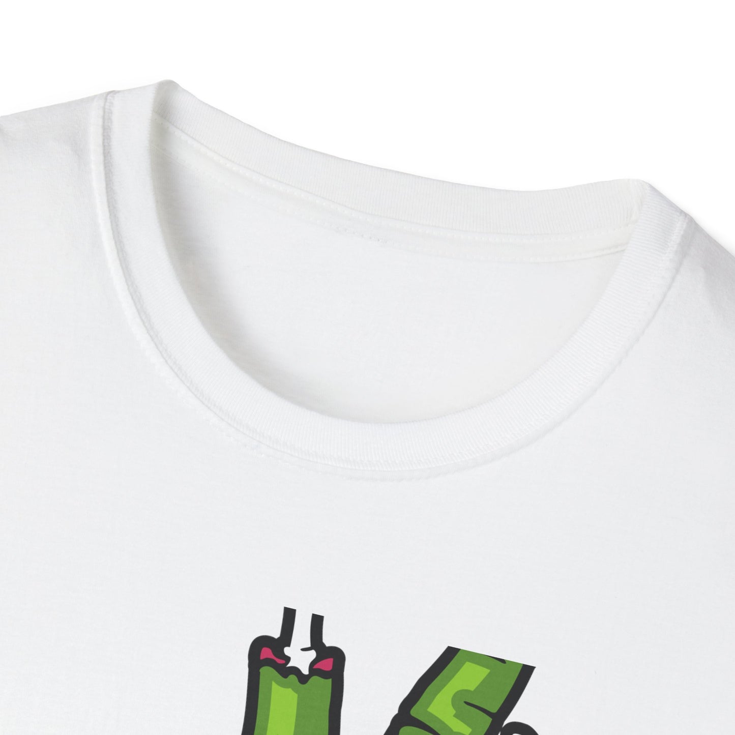 Groovy Zombie Hand T-Shirt with Smiling Monster Face | Spooky Halloween Rock On Tee | Creepy Fun Apparel