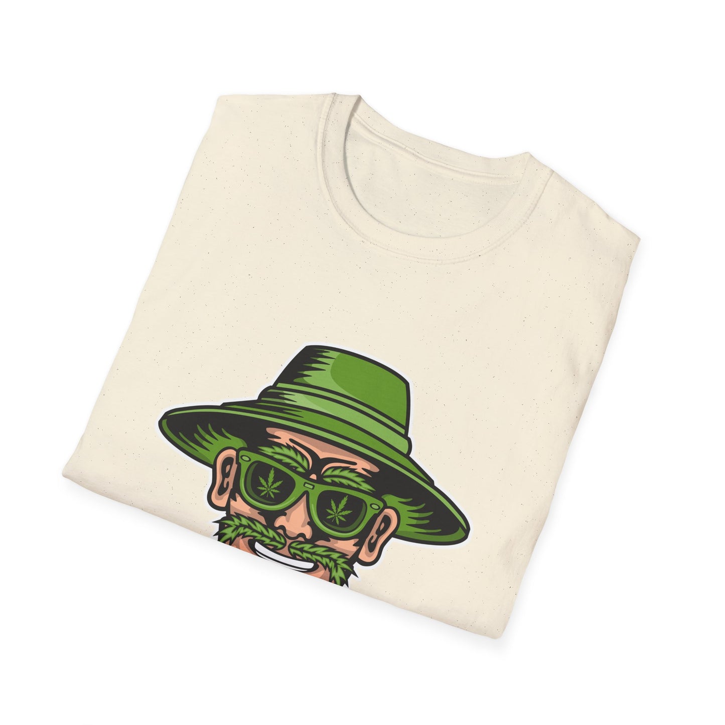 Groovy Cannabis Leaf Man T-Shirt | Ultimate Stoner Style 420 Tee | Unique Weed Enthusiast Gift, Must-Have!