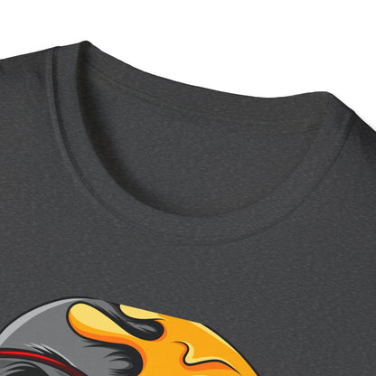 Clever Duality T-Shirt: Smart Skull & Emoji Bookworm Reader Tee for Unique Minds. Striking Graphic Top Gift.