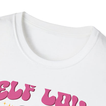 Uplifting Self Love T-Shirt | Groovy Cartoon Hearts Tee | Positive Vibes & Retro Empowerment Apparel